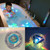 2 Pcs Bath Toys, Waterproof, Colorful For Bathroom, Led Light Toys, For Children's Parties In The Tub