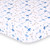 The Peanutshell Fitted Crib Sheet Set For Baby Boys Or Baby Girls, Blue Rocket And Stars, 2 Pack Set