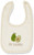 Touched By Nature Unisex Baby Organic Cotton Bibs, Taco, One Size