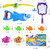 Bath Toys Shark Grabber With Fishing Game,baby Bathtub Toys For Kids 1 2 3 Year Old Boys & Girls