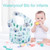 Newborn Infant Baby Cartoon Colorful Waterproof Bib Feeding Bibs Dirt Resistant Baby Bib
