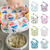 Newborn Infant Baby Cartoon Colorful Waterproof Bib Feeding Bibs Dirt Resistant Baby Bib