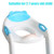 Bestgoods Potty Toilet Training Seat With Step Stool Ladder, Non-slip Kids Toilet Potty Soft Padded Step Up, Training Stool Chair Toddler Ladder For All Standard Sizes And Toilet Seat