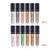 6pcs/set Liquid Eyeshadow Easy Dye Glittering Women Waterproof Eyeshadow Smooth Brush Girl Makeup Supplies - By
