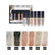 6pcs/set Liquid Eyeshadow Easy Dye Glittering Women Waterproof Eyeshadow Smooth Brush Girl Makeup Supplies - By