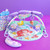 Bright Starts The Little Mermaid Twinkle Trove Light-up Musical Baby Activity Gym With Tummy Time Pillow, Newborn+