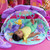 Bright Starts The Little Mermaid Twinkle Trove Light-up Musical Baby Activity Gym With Tummy Time Pillow, Newborn+