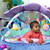 Bright Starts The Little Mermaid Twinkle Trove Light-up Musical Baby Activity Gym With Tummy Time Pillow, Newborn+