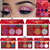 Ka Cayla 6 Colors Glitter Shimmer Eyeshadow Palette