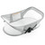 Lamberia Portable Travel Bassinet For Baby / Infant Foldable Baby Bed, Light Gray