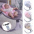Baby Swing For Infants, Electric Bouncer For Babies, Portable Swing For Baby Boys Girls, Remote Control Indoor Baby Rocker With 4 Sway Speeds And 12 Music, Gray