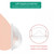 Breastmilk Storage Bags For Breastfeeding Moms,soft Flexible Silicone Breast Shells,1pair