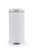 Bubula Premium Steel Diaper Waste Pail With Step Open, White