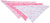 Luvable Friends Baby Girl Cotton Bandana Bibs 3pk, Love, One Size