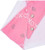 Luvable Friends Baby Girl Cotton Bandana Bibs 3pk, Love, One Size