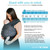 Baby K'tan Active Baby Wrap Carrier, Infant And Child Sling - Simple Pre-wrapped Holder For Babywearing - No Tying Or Rings - Carry Newborn Up To 35 Pound, Black, Small (women 6-8 / Men 37-38)