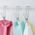 12pcs Stainless Steel Ordinary Note Pad Hook Clip Student Stationery Supplies Hanger Balcony Quilt Laundry Windproof Hanging Clamp Towel Holder