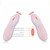 Jolly Electric Nail File Drill For Baby No Sharp Claws Hurt, 6 In 1 Safety Cutter Trimmer Clipper For Toes And Fingers (pink)