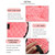Aohao 4pcs Reusable Make Up Remover Pads,washable Makeup Removal Pad Double-sided Eco-friendly Face Cleansing Cotton Puff For All Skin
