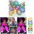 24pcs Children Kids Baby Teether Rainbow Abs Ring Links Infant Stroller Gym Play Mat Toys 24 Pcs Teether Children Kids Baby Rainbow Abs Ring Links Infant Stroller Gym Play
