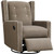 Baby Relax Mikayla Swivel Gliding Recliner, Mocha