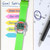 + Smallest Vibrating Waterproof Reminder Watch (green Band / Transparent Case)