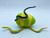 Berwyn Betty's Snake Egg Bath Bomb For Kids With Toy Snake Inside, 2-tone Yellow & Electric Green With Lemon-lime Scent