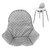 High Chair Cushion For Ikea Antilop Highchair, Baby High Chair Seat Cover Liner Mat Pad Cushion For Ikea Antilop High Chair (fashion Gray)