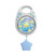 Song Rotary Baby Mobile Crib Bed Bell Toy Movement Music Box Newborn Bell Crib Baby Toys(sky Blue)