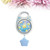 Song Rotary Baby Mobile Crib Bed Bell Toy Movement Music Box Newborn Bell Crib Baby Toys(sky Blue)