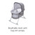 Safety 1ˢᵗ Nap And Go Rocking Bassinet, Trinity