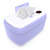 Family Care Accu  Baby Wipe Warmer And Baby Wet Wipes Dispenser High Capacity Led Display Silent Heating Safe And Portable,evenly And Quickly Overall Heating,perfect Wipe Temperature （white&purple）