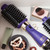 Hot Tools Pro Signature Detachable One Step Volumizer Professional Large Ceramic Hair Dryer Hot Air Brush, Ionic, Purple