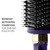 Hot Tools Pro Signature Detachable One Step Volumizer Professional Large Ceramic Hair Dryer Hot Air Brush, Ionic, Purple