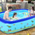 Willstar Baby Swimming Inflatable Pool Pvc Material Inflatable Lounge Pool For Baby Kids Blow Up Kiddie Pool For Family Outdoor Garden Backyard