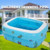 Willstar Baby Swimming Inflatable Pool Pvc Material Inflatable Lounge Pool For Baby Kids Blow Up Kiddie Pool For Family Outdoor Garden Backyard