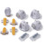 Safety 1st Adhesive Magnetic Lock System - 4 Locks And 1 Key, White
