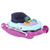 Dream On Me 2-in-1 Aloha Fun Activity Baby Walker And Rocker, Purple Orchid