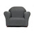 Roundy Childrens Chair Microsuede Charcoal