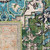 Monaco Area Rug In Turquoise And Green (3 Ft. L X 5 Ft. W)