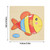 Buodes Puzzle Roll Up Mat Cartoon Animal Traffic Three-dimensional Puzzle Children's Early Education Educational Wooden Puzzle Toy