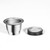 Belom Reusable Cups Stainless Steel Coffee Filters, Stainless Steel Coffee Capsules, Reusable Pods Refillable Coffee Pods For Nespresso