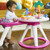 Jingkaiw Around We Go 2-in-1 Walk-around Baby Activity Center & Table, Tropic Coral, Ages 6 Months+