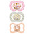 Mam Variety Pack Pacifier, 6+ Months, Girl, 3 Pack