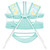Dream On Me Karley Bassinet, Aqua