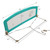 Funnytoys Swing Down Bed Rail Guard With Reinforced Anchor Safety System Protector Rail With Breathable Fabric For Baby Toddlers Kids, 59", Green