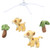Disney Lion King Tan, Green, Brown Urban Jungle Musical Mobile, Infant Nursery, Unisex