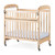 Foundations Next Gen Serenity Safereach Compact Portable Mini Crib With Mattress, Natural
