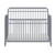 Little Seeds Ivy 3 In 1 Convertible Metal Crib, Dove Gray