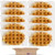 Carlotta's Authentic Belgium Pearl Sugar Waffles, Individually Wrapped | 1.94 Ounce | Pack Of 10